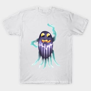 Lightning ghost octopus monster T-Shirt